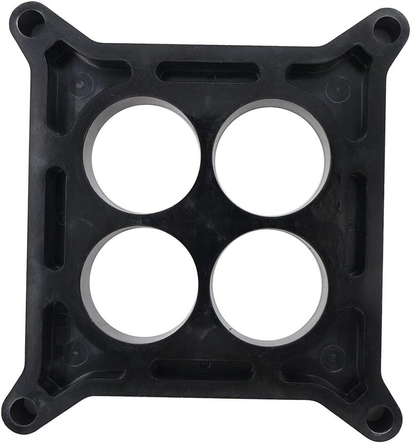 LPFIDI 1" Tall Ported Phenolic Carburetor Spacer 4 Hole Compatible for SB 4150/4160 4bbl. SBC BBC Carb - Image 4